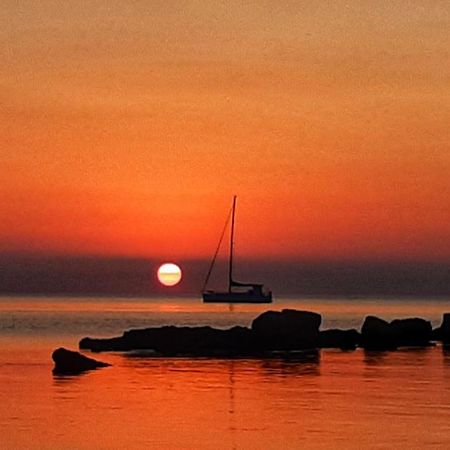 Vila Casa Rosa Dei Venti Pula Exteriér fotografie